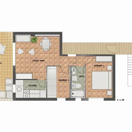 Apartamento Apartament Rhodes Mar *